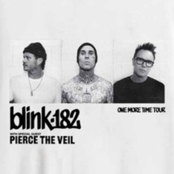 Blink 182 One More Time 2024 Tour Shirt 2 Sided Blink 182 Punk Rock Band Tee 136 - Picture 2 of 6